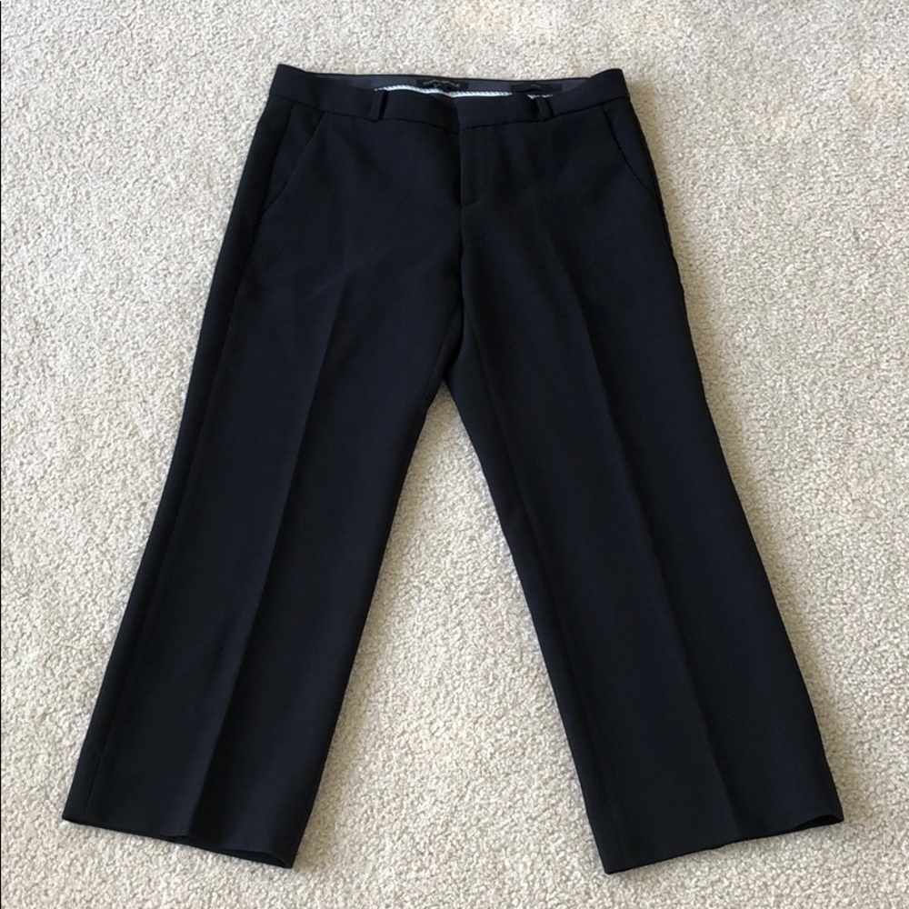 Banana Republic black short length pants